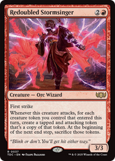 Redoubled Stormsinger - Magic: The Gathering - MoxLand
